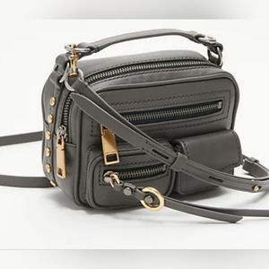 Rebecca Minkoff Jett Mini Boxy Leather Crossbody